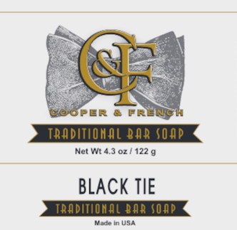 Black Tie Bar Soap