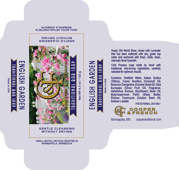 English Garden Bar Soap