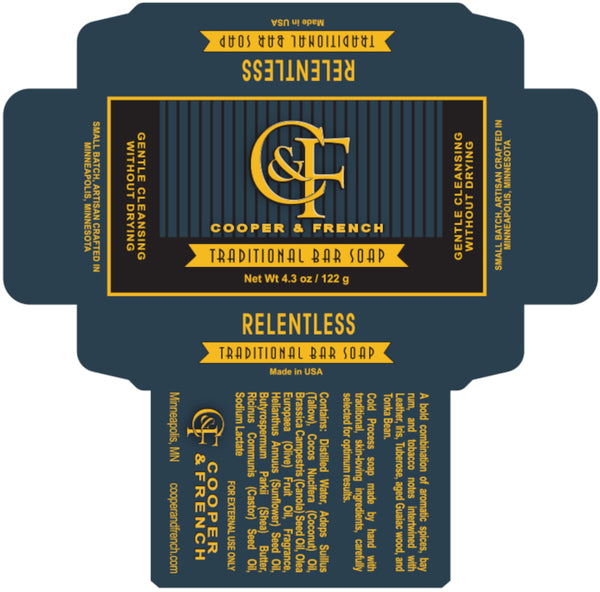 Relentless Bar Soap