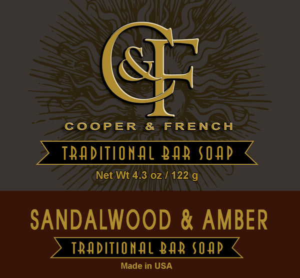 Sandalwood & Amber Bar Soap
