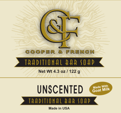 Unscented Goat Milk Bar Soap