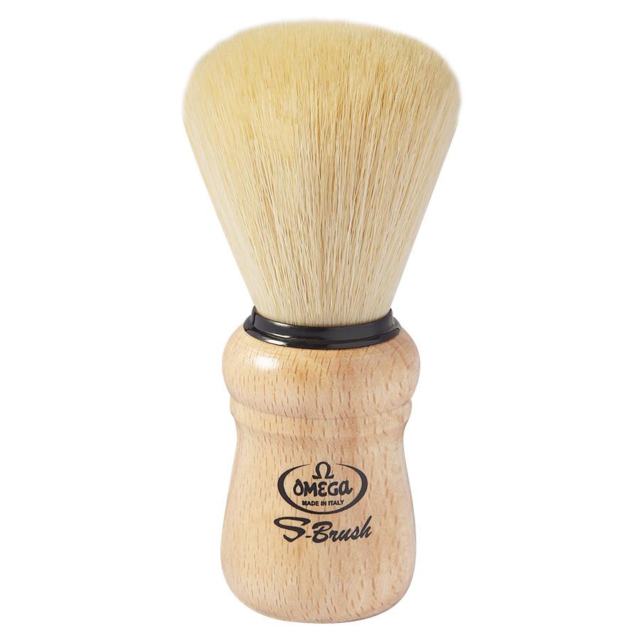 Omega S-Brush Synthetic Shaving Brush - Cooper & French
