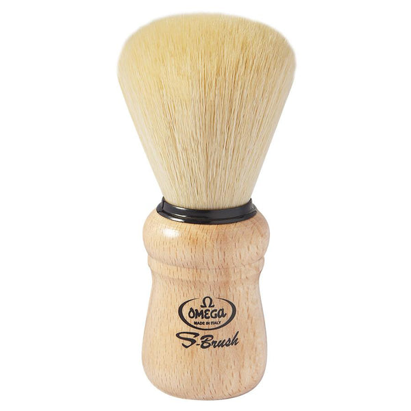 Omega S-Brush Synthetic Shaving Brush - Cooper & French