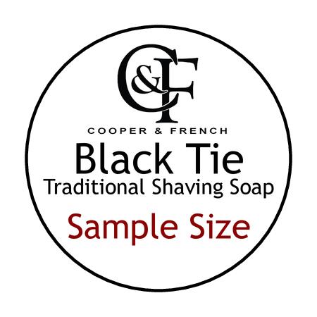 Black Tie Shaving Soap - Cooper & French
