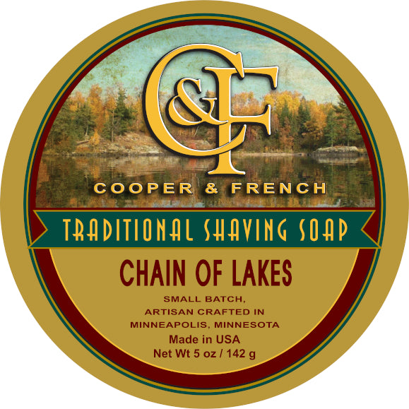 Chain of Lakes Shaving Soap