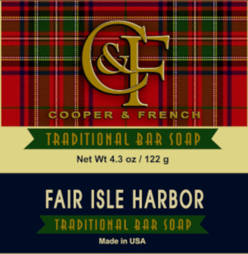 Fair Isle Harbor Bar Soap