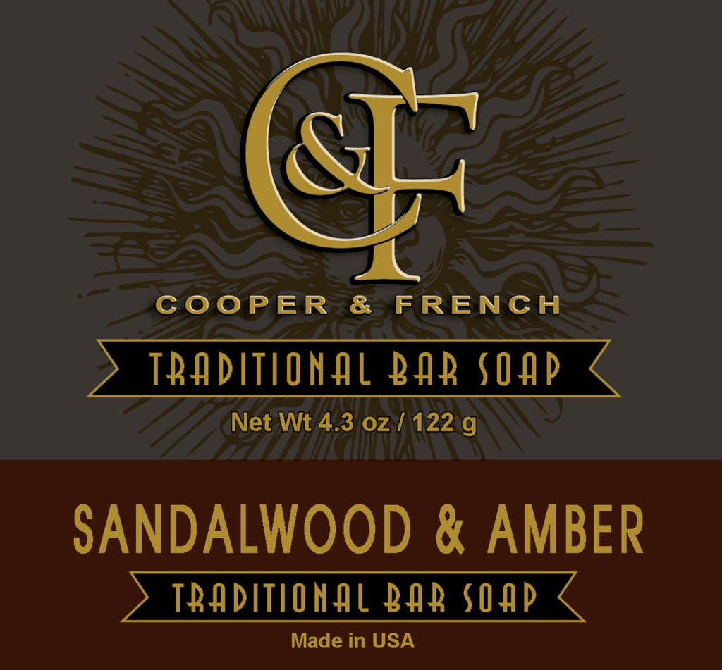 Sandalwood & Amber Bar Soap
