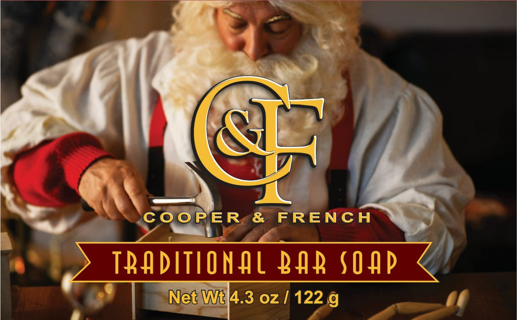 Cooper & French Santa's Workshop Traditional Bar Soap