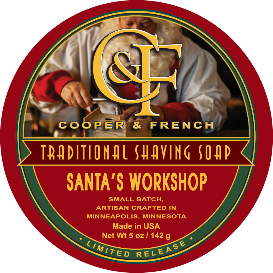Santa's Workshop Shaving Soap