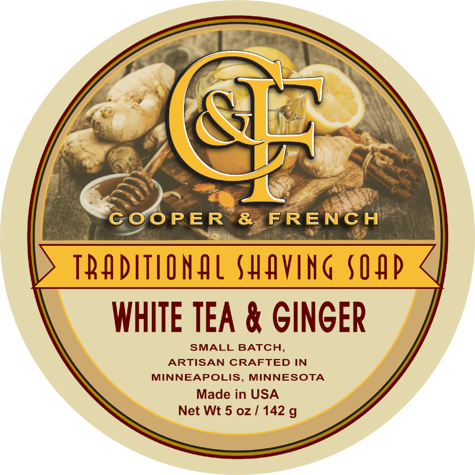 White Tea & Ginger Shaving Soap